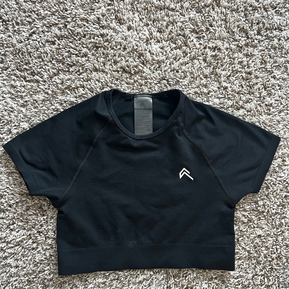 Oner Active Classic Seamless Crop Top - Black